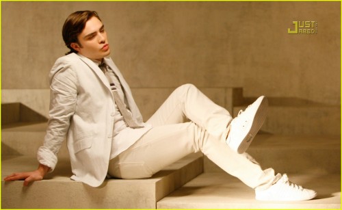 First Look: Ed Westwick for K Swiss Ad Campaign