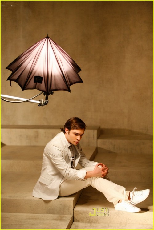 First Look: Ed Westwick for K Swiss Ad Campaign