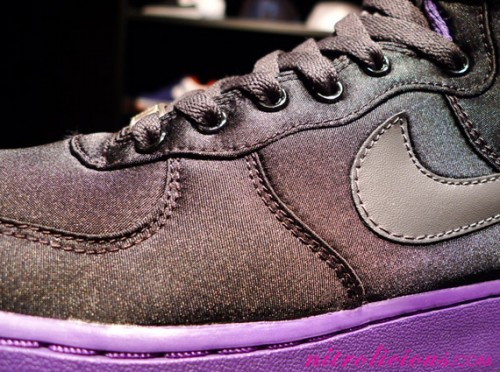 Nike Womens Air Force 1 High - Black - Varsity Purple