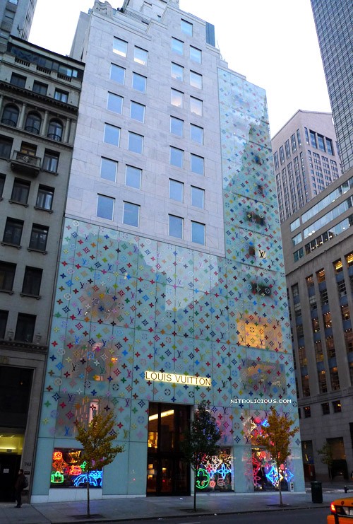 Closer Look: Louis Vuitton x Murakami 5th Ave Store
