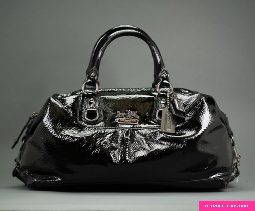 Coach Hearts nitro:licious   Sabrina Patent Large Satchel