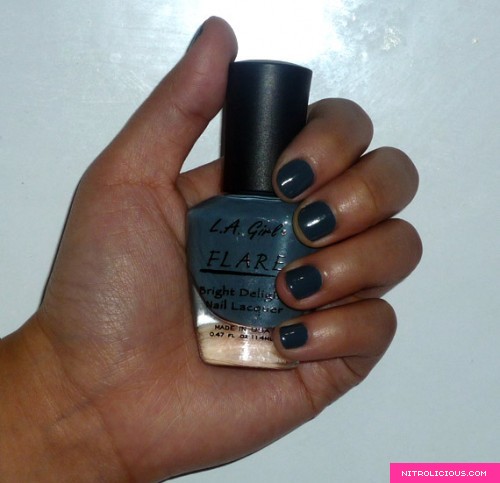L.A. Girl Flare Grey Nail Polish