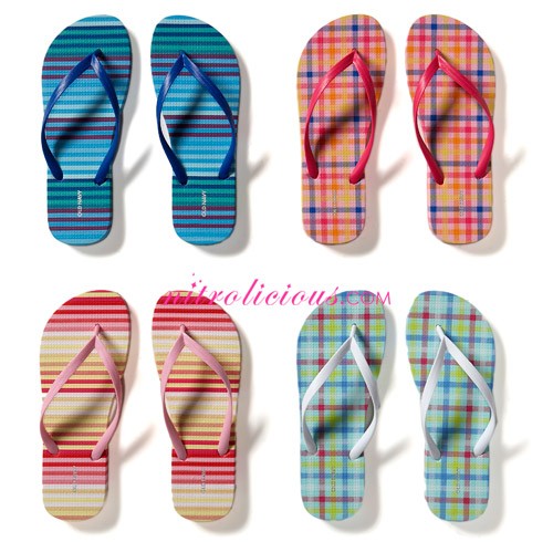 on w flip flops photo Old Navy Early Spring 2009 Collection Preview