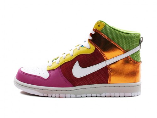 Nike Womens Dunk Hi Premium - Multicolor