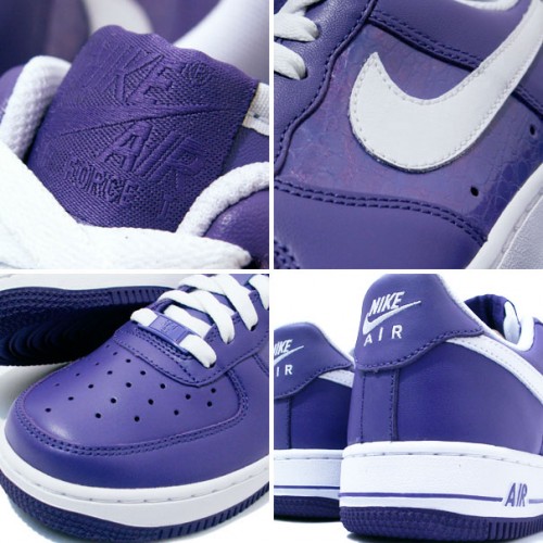 Nike WMNS Air Force 1 - Varsity Purple - White