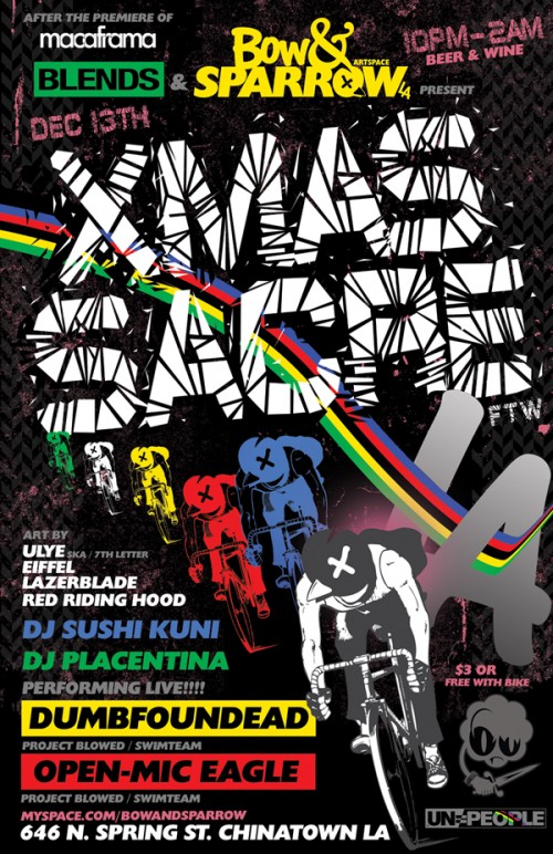 XMas Sacre Party in LA   December 13