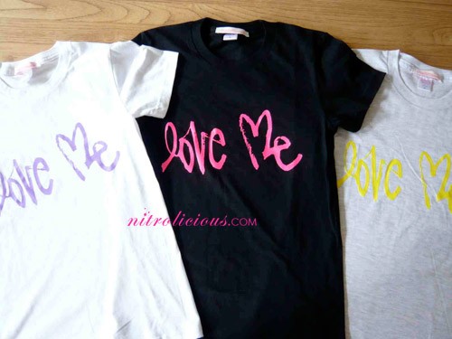 Charlotte Ronson x Cream of the Crop “Love Me” T Shirt