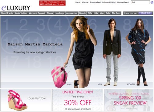 eLUXURY.com Closing Retail Operation