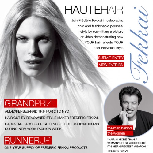 Frédéric Fekkai Haute Hair Competition