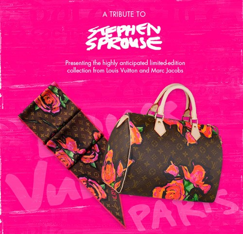 Louis Vuitton x Stephen Sprouse Tribute Collection @ eLUXURY
