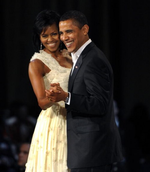 Michelle Obama Wears Jason Wu Gown