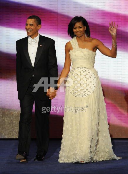 Michelle Obama Wears Jason Wu Gown