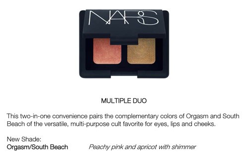 NARS Cosmetics Spring 2009 Collection