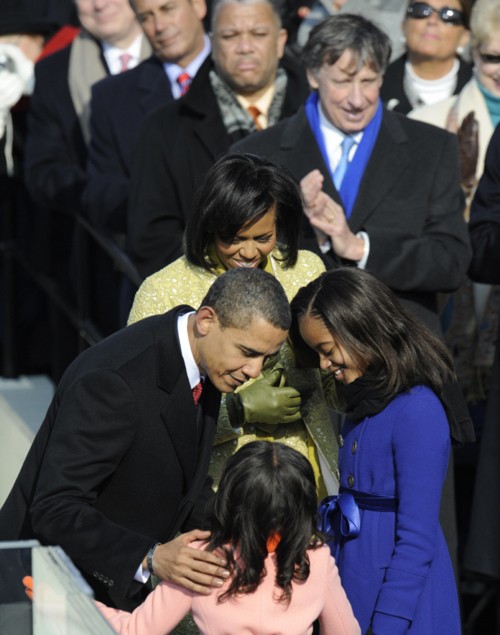 Sasha and Malia Obama Wears J.Crew