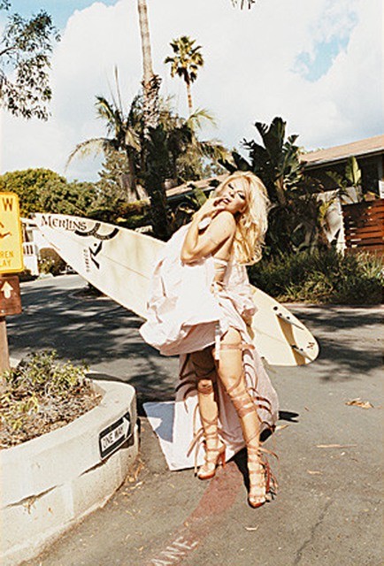 Pamela Anderson for Vivienne Westwood Spring 09 Ad Campaign
