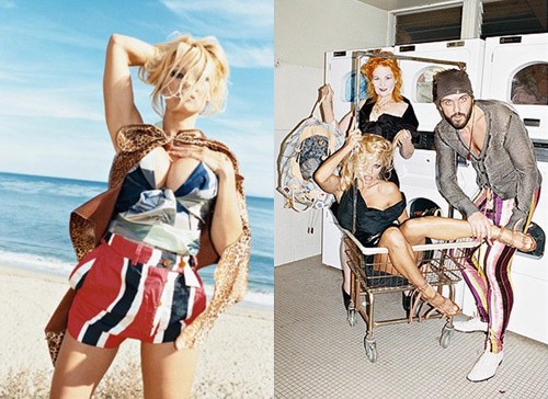 Pamela Anderson for Vivienne Westwood Spring 09 Ad Campaign