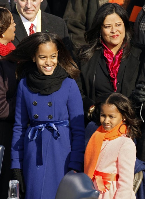 Sasha and Malia Obama Wears J.Crew