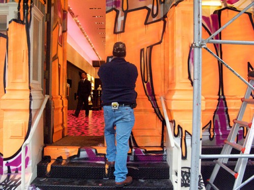 Louis Vuitton x Stephen Sprouse SoHo Storefront Installation
