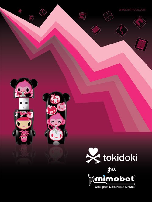 tokidoki for MIMOBOT Valentines Day USB Flash Drive