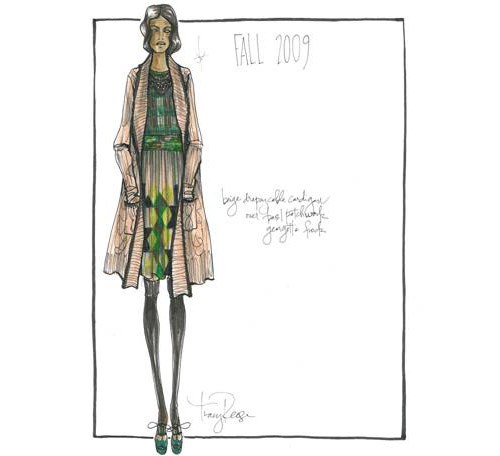 Tracy Reese Fall 2009 Collection Inspiration