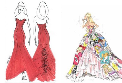Sneak Peek: Barbie Fashion Show Sketches