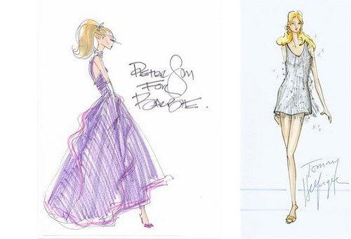 Sneak Peek: Barbie Fashion Show Sketches