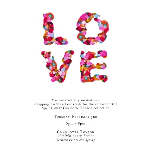 Charlotte Ronson Spring 2009 Collection Release Party