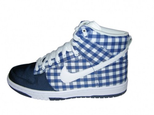 Nike WMNS Skinny Dunk High   Checkered Tablecloth