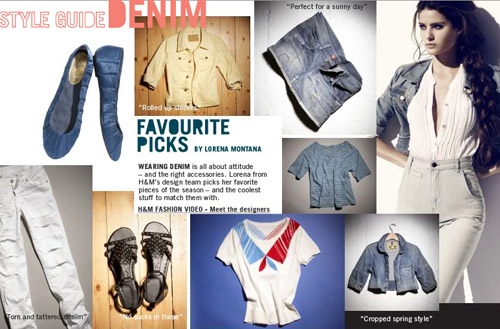 H&M Style Guide   Denim