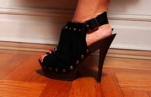 Jessica Simpson Geni Fringe Sandals