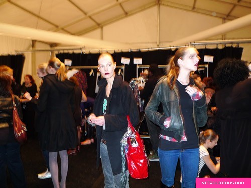 Charlotte Ronson Fall 2009 Show Finale + Backstage