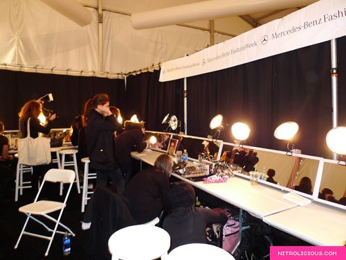 Charlotte Ronson Fall 2009 Show Finale + Backstage