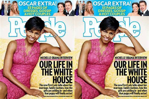 Michelle Obama on Cover of People in Tracy Reese