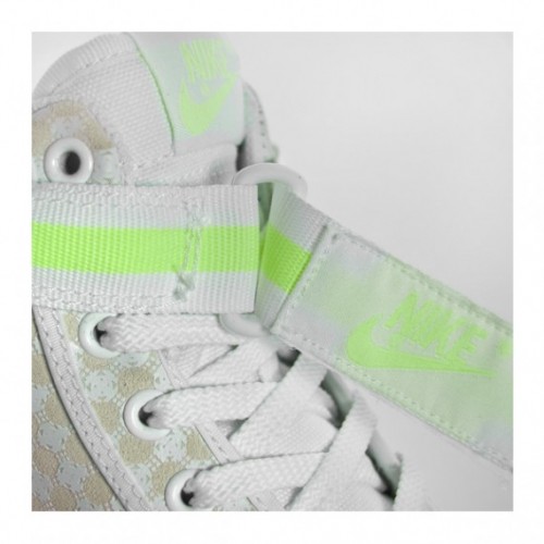 Nike WMNS Vandal High Premium   White   Volt