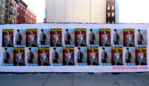Topshop & Topman SoHo Ads on Broadway