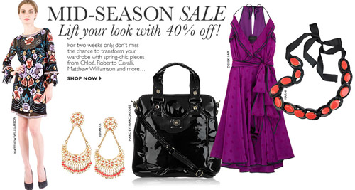 Net a Porter Mid Season Sale!