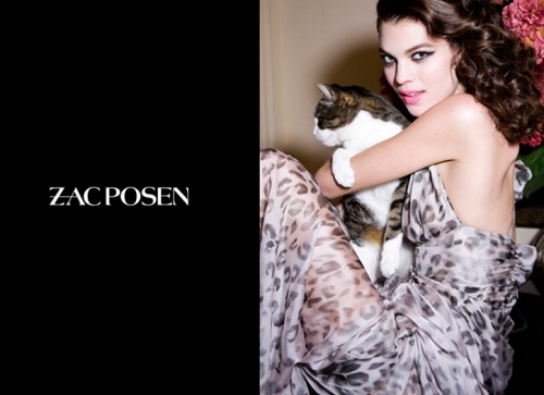 Zac Posen Spring 2009 Ad Campaign
