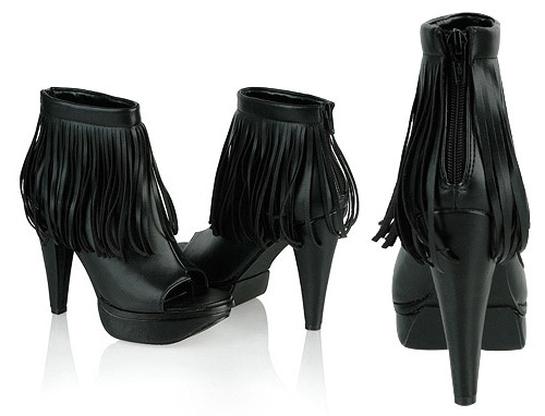 Alexander Wang Alexis Fringe Boot vs. Forever 21 Fringe Boots