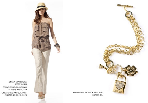 Bebe Annual Spring 09 Collection Preview   10% Off!