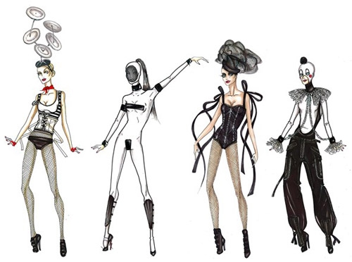 Dsquared2 Designs Circus Costumes for Britney Spears Tour