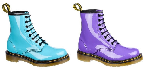 Dr. Martens 1460 8 Eye Boot Patent Lamper [Pastel Colors]