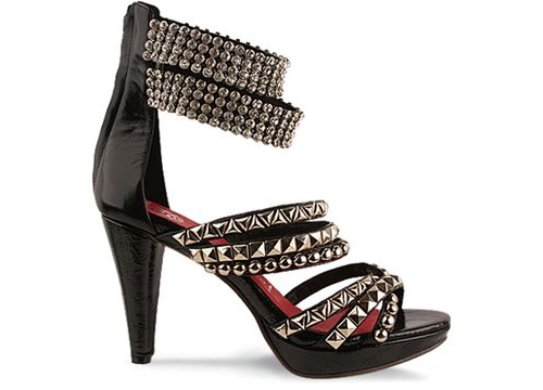 Jeffrey Campbell Mel Studded Rhinestone Sandals