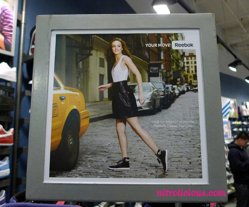 Gossip Girl Leighton Meester at Lady Foot Locker NYC