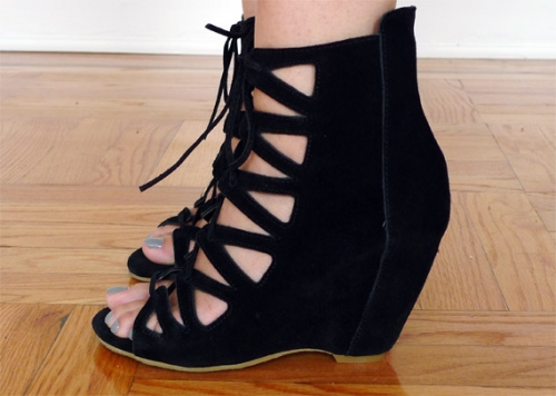 Aldo Maune Peep Toe Wedges