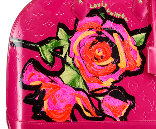 Louis Vuitton x Stephen Sprouse Monogram Vernis Roses Collection