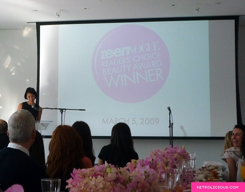 Teen Vogue Readers Choice Beauty Awards