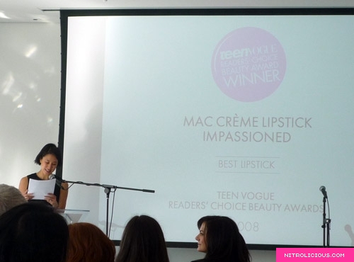 Teen Vogue Readers Choice Beauty Awards