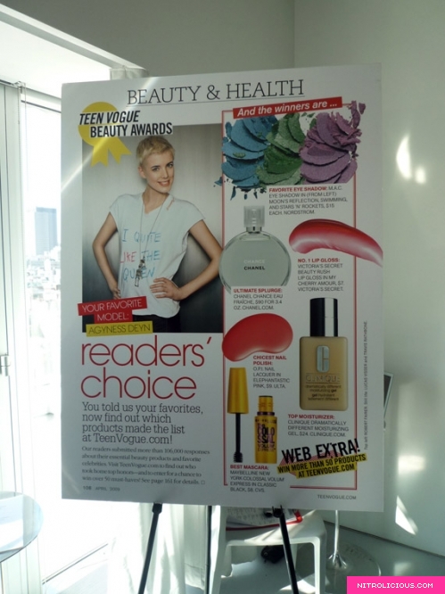 Teen Vogue Readers Choice Beauty Awards