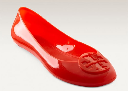 Tory Burch Reva Jelly Logo Flats