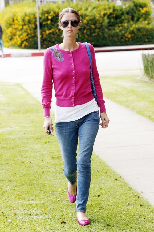 Nicky Hilton Rockin Matthew Williamson for H&M